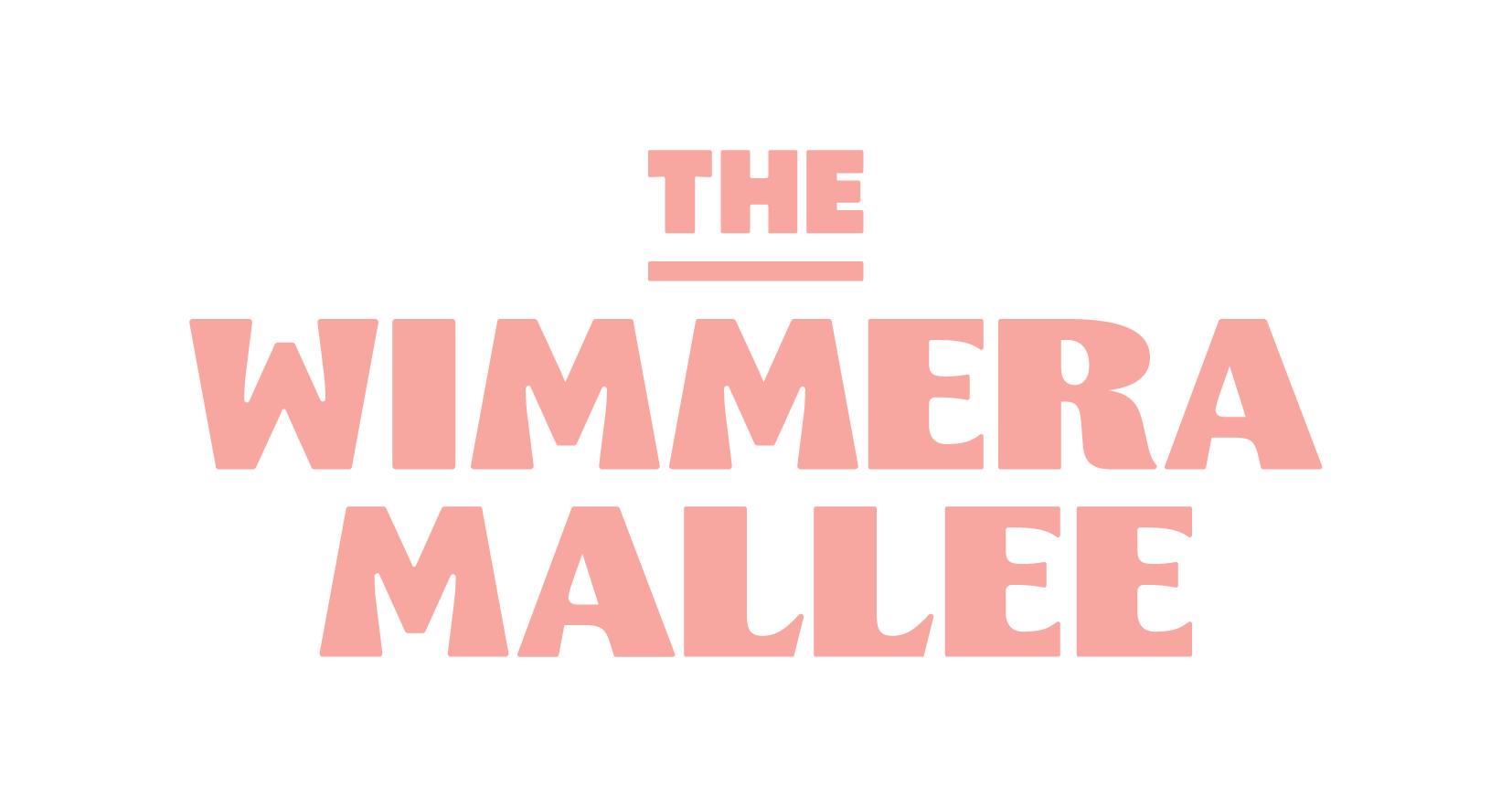 12943 WimmeraMallee Wordmark LIGHTPINK RGB