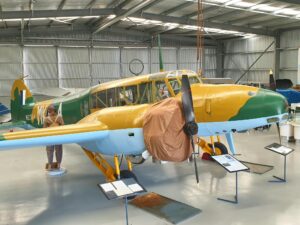 Local volunteers have spent 10 years restoring this Avro Anson  from original  parts.