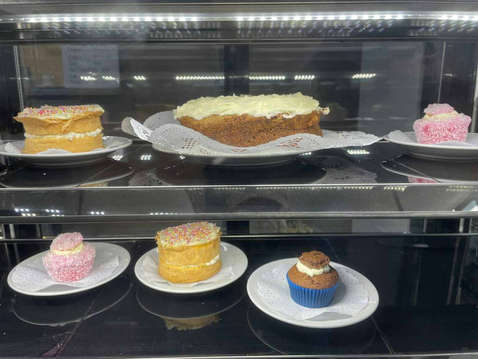 photo of the delicious cakes at The Orchard Cafe