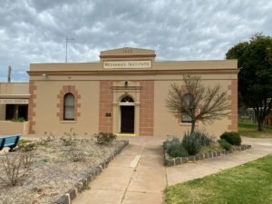 Exterior of the Golden Grains Museum
