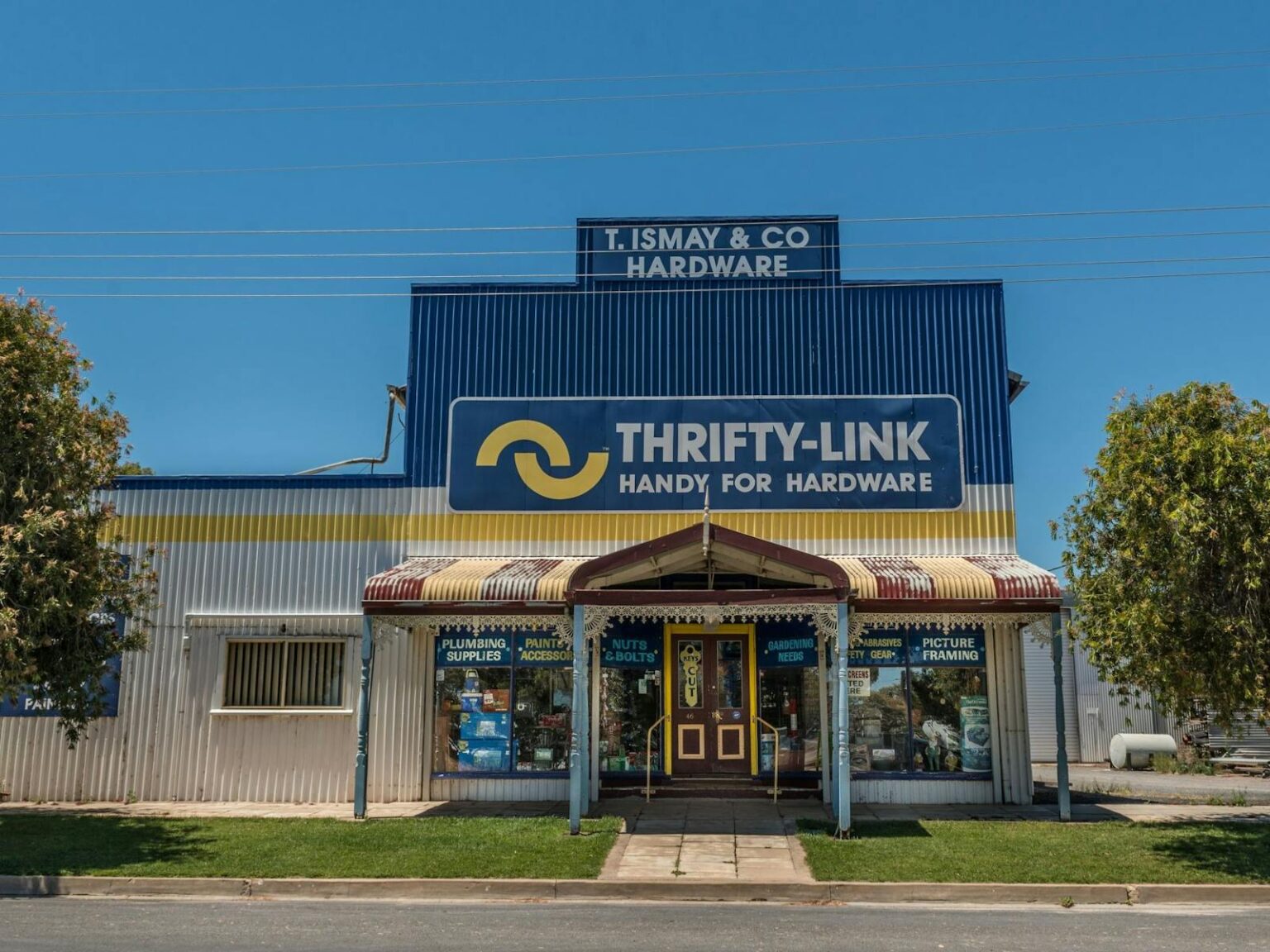 hardware shop front