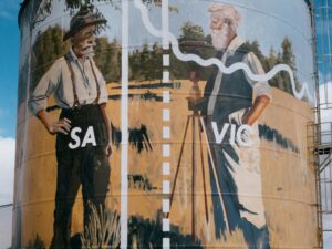 Serviceton Silo Art