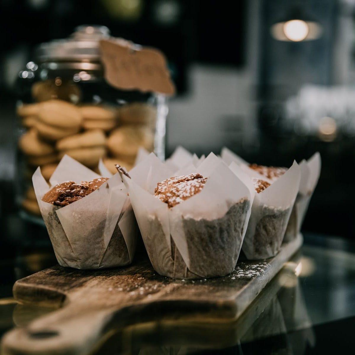 Freshly baked muffins