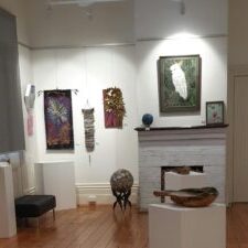 Paintings on display at the gallery