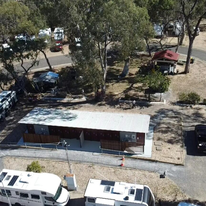 aerial view.