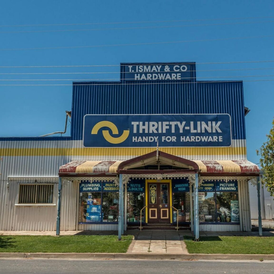 hardware shop front