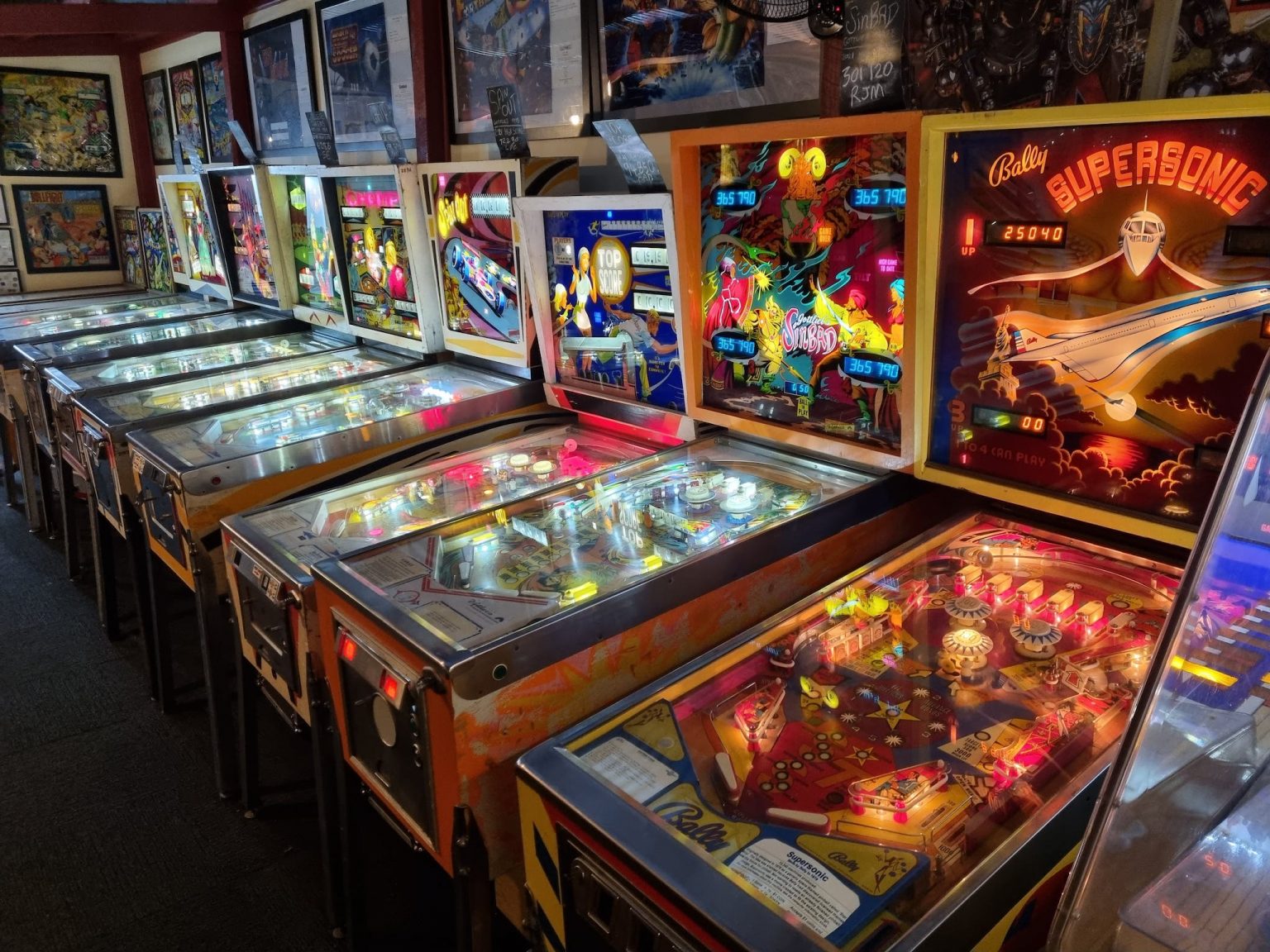 Pinballs from the 1960s and 1970s
