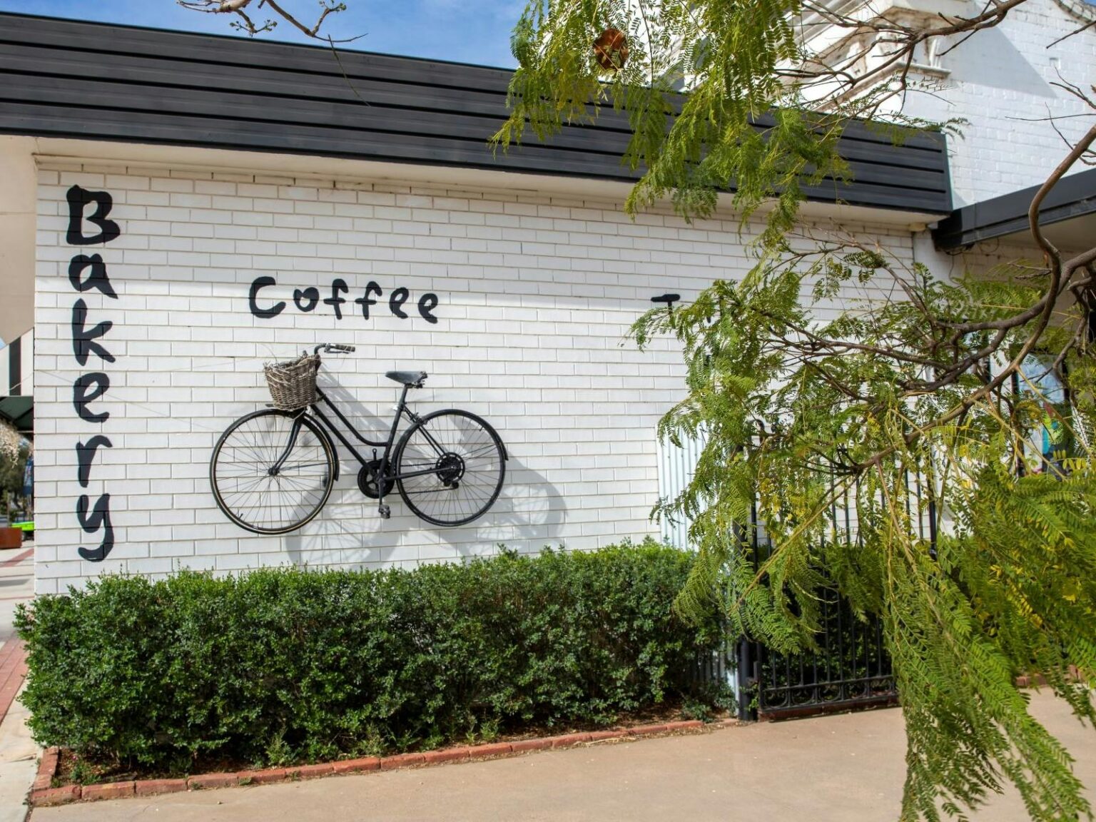 Exterior wall on the Bakery on Broadway