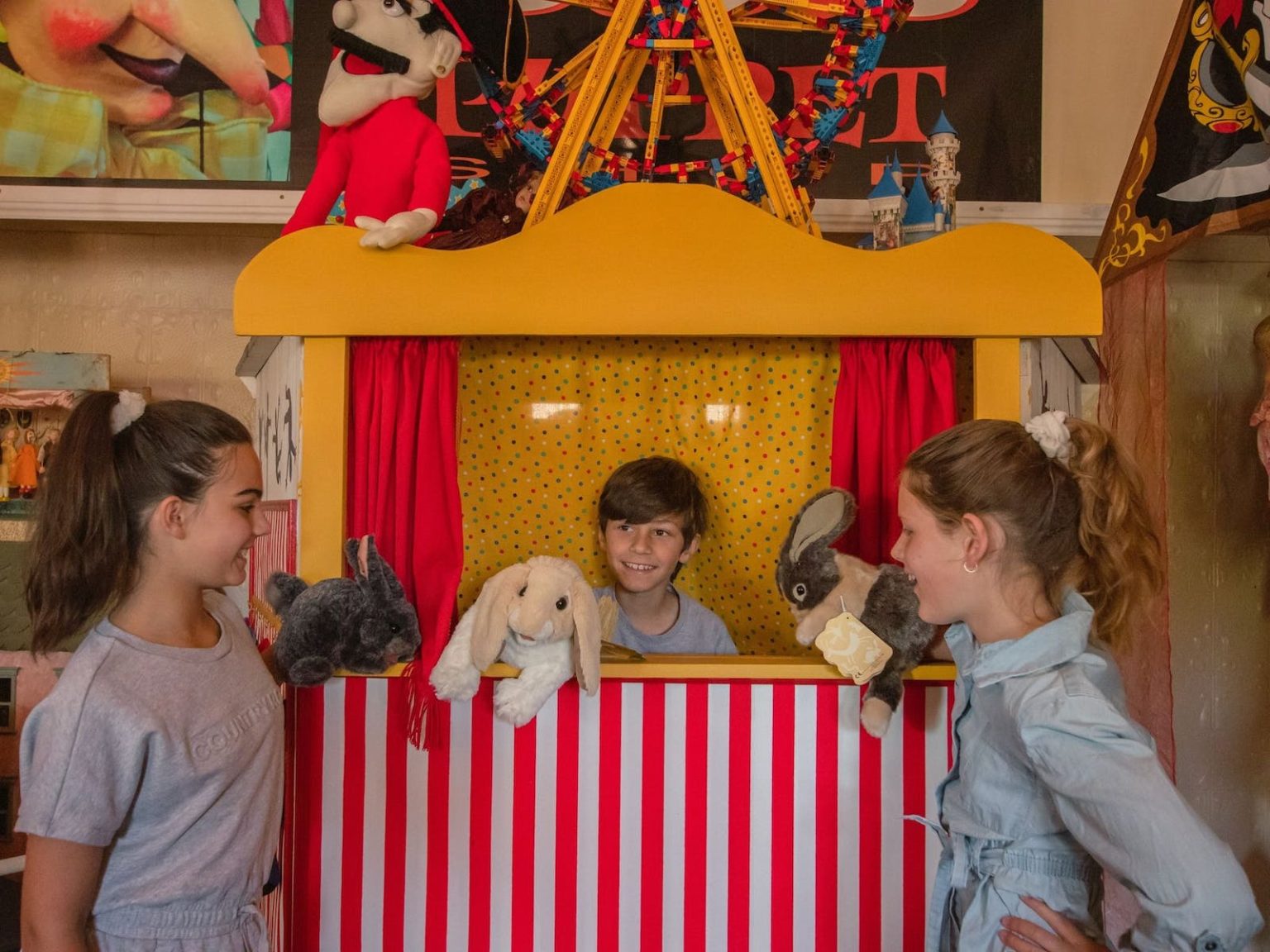 Children can perform impromptu plays
